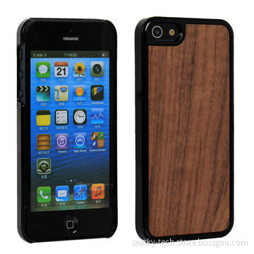 Wooden Case for iPhone 5, Easy to Install